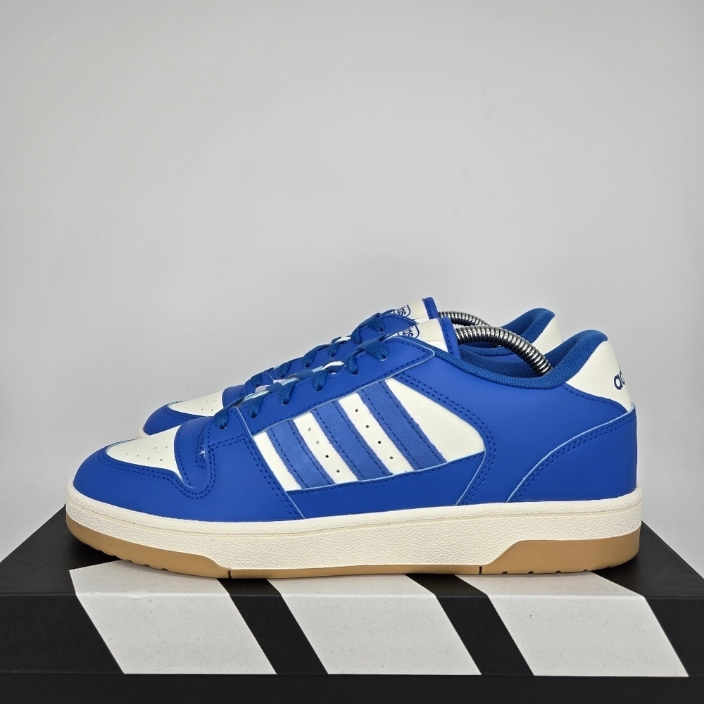 adidas Break Start Blue Bird Cloud White Men's Shoes Size 10 New